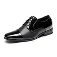 thumbnail image 1 of Zapatos de Vestir para Hombre Bruno Marc de Charol Talla 13, 1 of 9