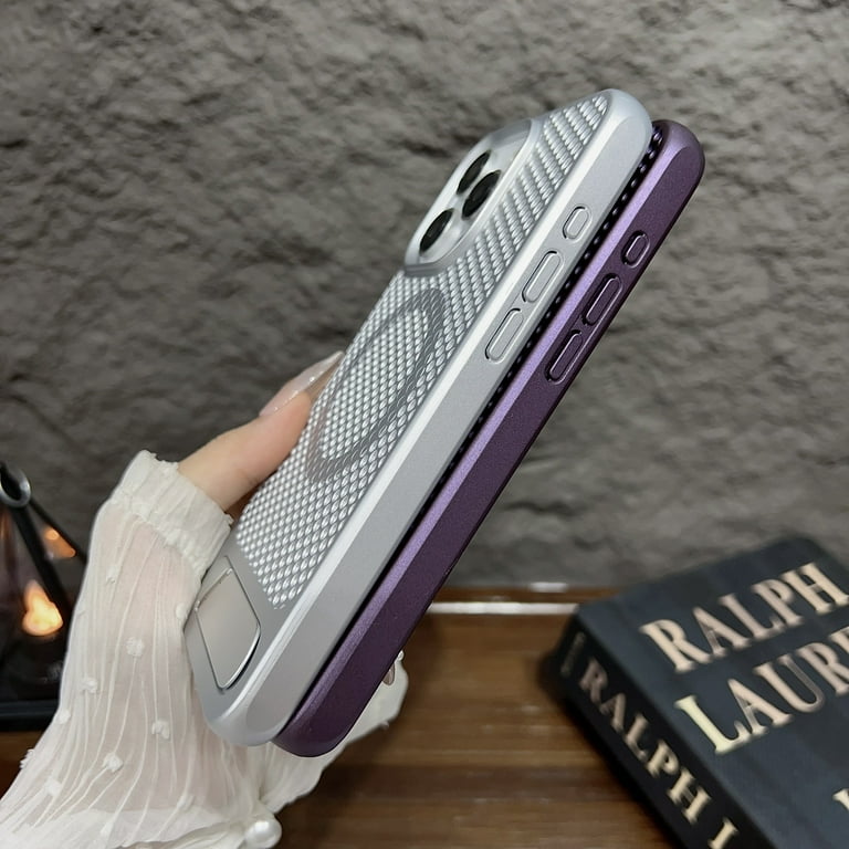 Heat Dissipation Breathable Cooling Phone Case with Stand for - Main Image