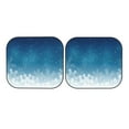 thumbnail image 7 of Balery 2 Piece Christmas Snowflakes Car Windshield Sun Shade|Foldable Front Windshield Shade for Car Front Window for Most Sedans SUV Truck-Small, 7 of 7