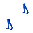 thumbnail image 3 of Guardurnaity 1 par de calcetines altos hasta el muslo de 52 cm JK, cómodos, estilo pijo, manguera larga, medias hasta el muslo para diario, Azul oscuro 2Conjunto, 3 of 6
