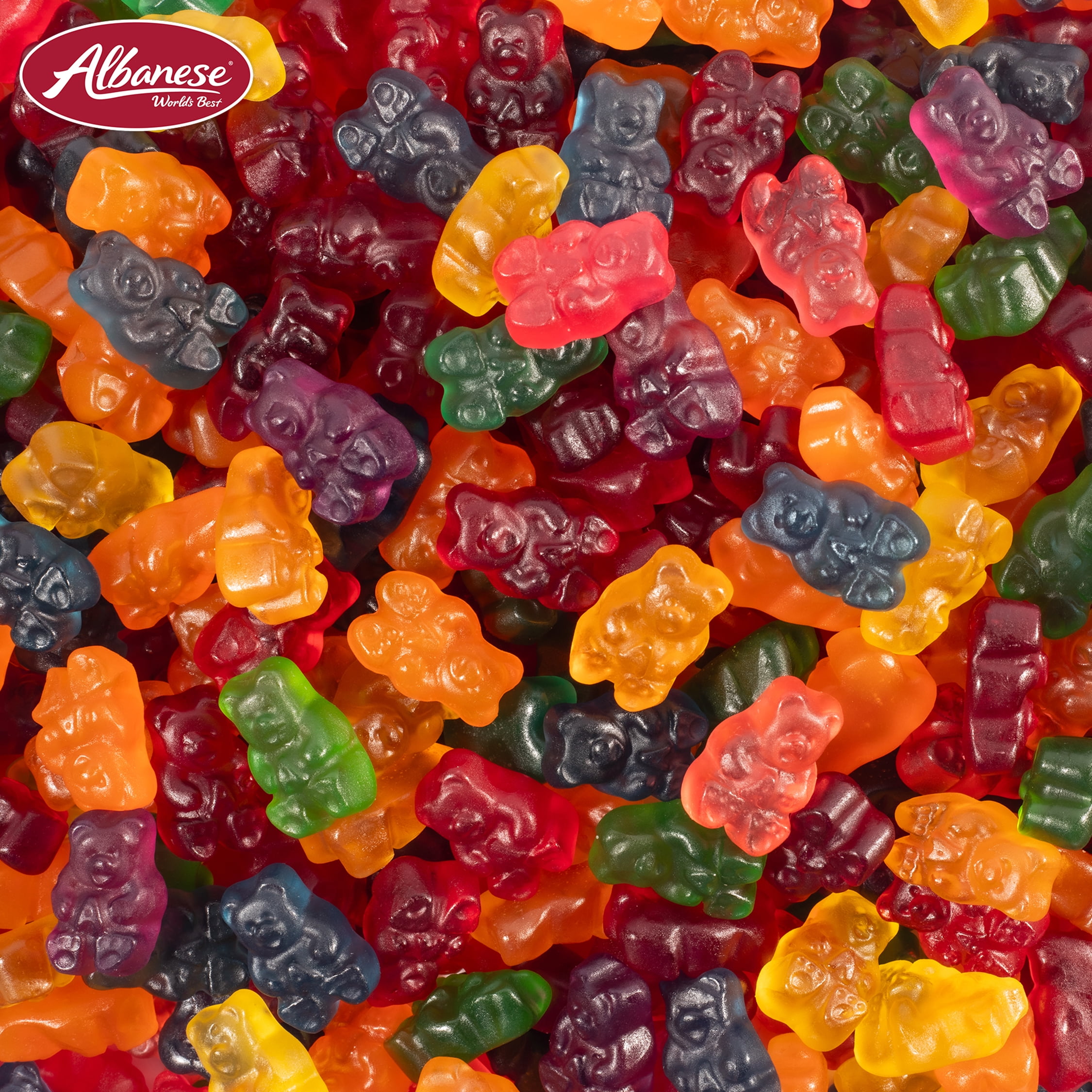 (3 pack) Albanese World's Best True to Fruit American Favorite Fruits, 5oz