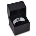 thumbnail image 3 of Tungsten Couple Family Child Holding Hands Band Ring 7mm Men Women Comfort Fit 18k Rose Gold Dome Brushed Gray Polished, 3 of 4