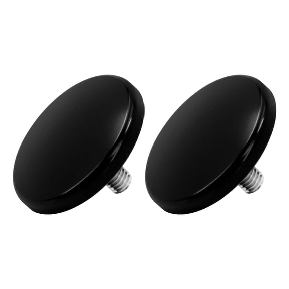 2pcs Motorcycle Fairing Mirror Hole Blanking Plugs Fit For Harley Street Glide