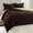 Brown/Cream, variant on 3-Piece Comforter Set - Wrinkle & Fade Resistant- King/Cal King, Navy/Aqua