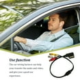 thumbnail image 4 of Cable de Audio y Video para Coche Riwesomey Adaptador de Cable de Arnés Automático, 4 of 6