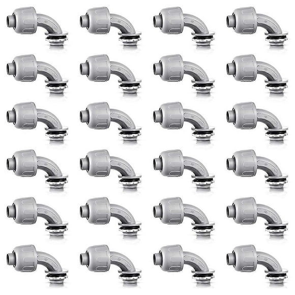 Liquid Tight Connector 1/2 Inch Flexible Electrical Conduit Connector
