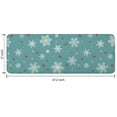 thumbnail image 7 of Blue Christmas Snowflake and Star Pattern Kitchen Rug Mat,Kitchen Runner Rugs Non Skid Washable,Decorative Kitchen Floor Mats for Kitchen,Sink,Laundry,17"x47.2", 7 of 7