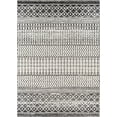thumbnail image 3 of Mark&Day Area Rugs, 6x9 Louise Global Black White Area Rug (6'7" x 9'), 3 of 6