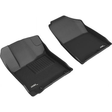 3D MAXpider KAGU Floor Mat (BLACK) compatible with HYUNDAI VENUE 2020-2024 - Front Row