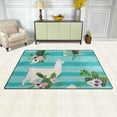 thumbnail image 3 of SKYSONIC Llama Cactus Area Rug Pad Dining Room Bedroom 5'x3', 3 of 6