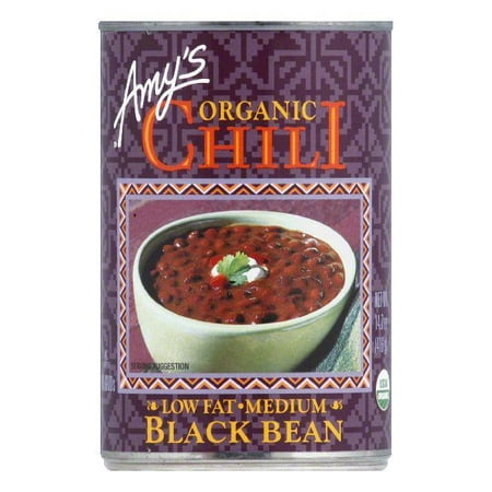 Amys Black Bean Chili, 14.7 OZ (Pack of 12)