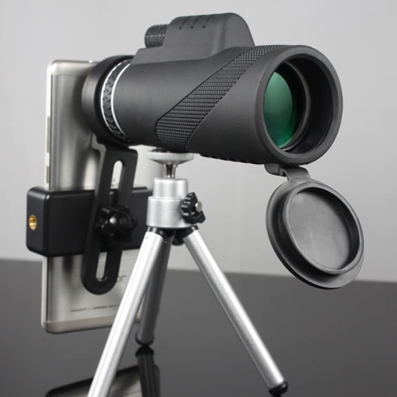 PENIKOKO 1Pc Spotting Scope for Outdoor Scenes High Magnification Black 5.78x3.93x2.75inches