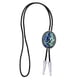 thumbnail image 3 of de cuero PU, hecho a mano de boda de vaquero occidental ajustable para decoración, aniversario, mujeres, hombres, carnaval, Acc Yinane Corbata Bolo Tie, 3 of 5
