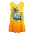 thumbnail image 5 of Juslio Tank Tops for Women Non Positioning Loose Plus Size Tank Tops, Breathable Summer Print Tank Top, 5 of 5