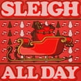 thumbnail image 3 of CafePress - Sleigh All Day Kids Dark T Shirt - Dark T-Shirt Kids XS-XL, 3 of 4