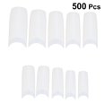 thumbnail image 4 of 1 Box Multi Color Plain Fake Nail Pieces for Easy DIY Manicure at Home Plastic, 4 of 8
