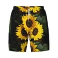 thumbnail image 4 of Lsque Mens Swim Trunks Japanese Were Blossoming Pattern - Bathing Suit Compression Liner - Beach Swim Shorts Swimwear - (S-3XL) - Stretch Quick Dry -XX-Large, 4 of 9