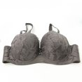 thumbnail image 5 of MVRLSH Jelly Bras For Women Womens Bcdef Cup Lace Bra Plus Size Full Coverage Everyday Wear Gray 36-115 Bcdef, 5 of 6
