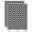Black, variant on Castle Turret Tower Solid 200+ Round Stickers - Light Green - Matte Finish - 0.50" Size