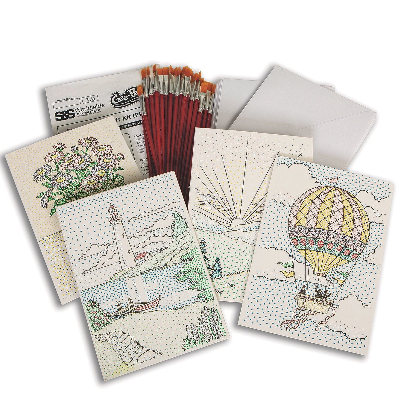 Paint-a-Dot™ Everyday Greeting Cards (Pack of 24)