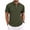 #01 Army Green 【Mix & Match: Stock Up on Your Favorite Colors】, variant on Men's Knit Polo Pullover Quick Dry, Short Sleeve Turndown Collar Quarter-Zip, Moisture Wicking Breathable Fabric, Casual Fashion Golf Beach Vacation Summer | Zenithor,Navy 2XL