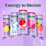 Bloom Nutrition Sparkling Energy Drink, Cherry Lime, 12 fl oz Single Can