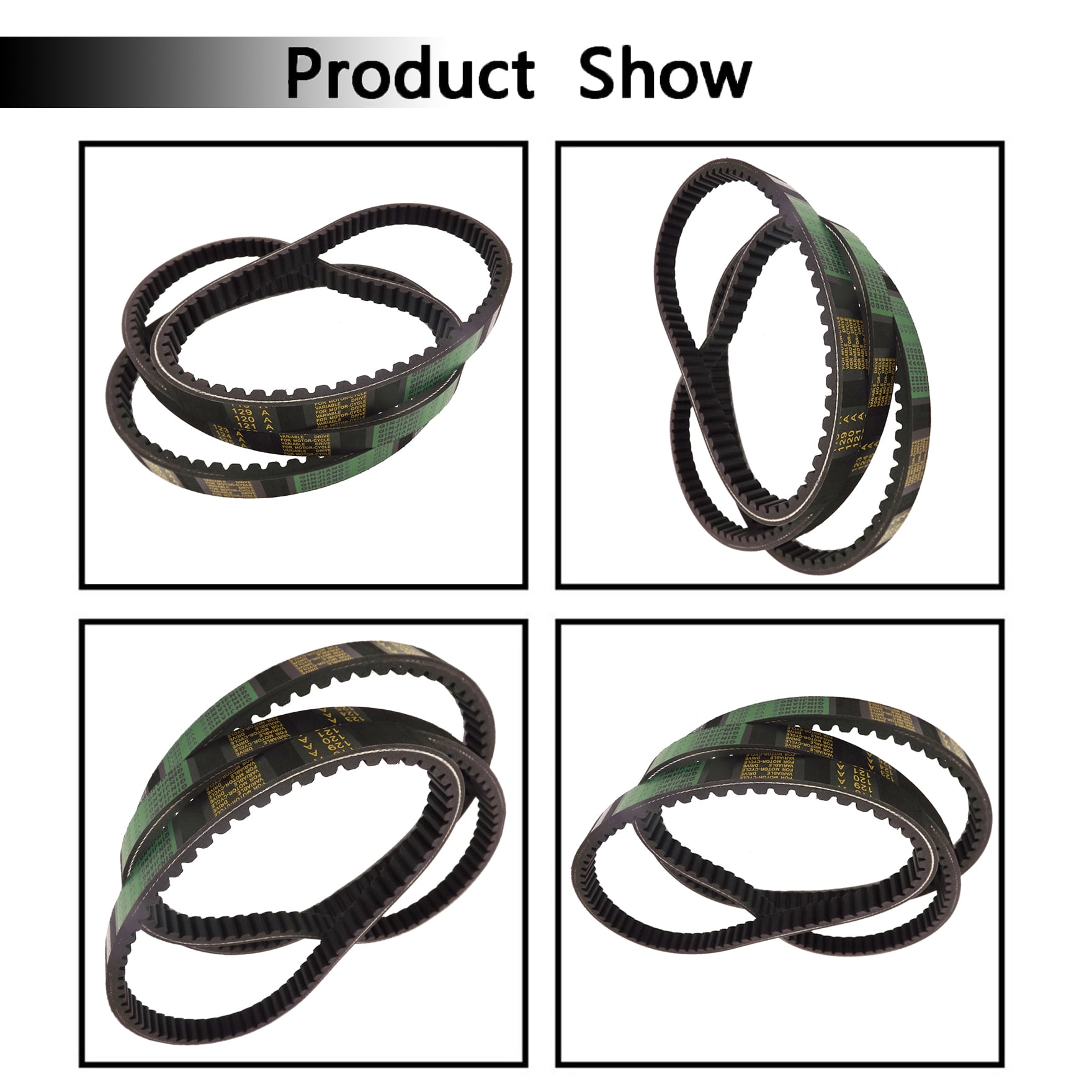 LABLT 3X Go Kart Drive Belts Fit for 30 Series Torque Converter Clutch Belts 18-725