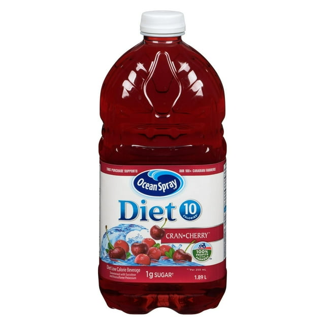 Ocean Spray Diet Cran•Cherry® Low Calorie Beverage 1.89L