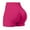 Hot Pink, variant on Ashirexll Athletic Shorts for Women, Womens Running Shorts, Women Workout Butt Lifting Gym Shorts Seamless Butt Lifting Cycling Shorts