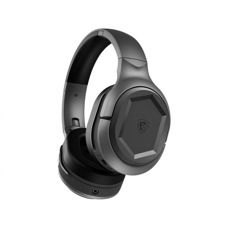 MSI Immerse GH50 Wireless Gaming Headset 22 Hr Battery Life 50mm Neodymium Drivers Detachable Omnidirectional Mic Lightweight Comfort Cross