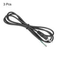 thumbnail image 3 of 3pcs 3.5mm Male Jack to Bare Wire Open End Replacement TRS 4 Pole Cable for Earphone Headphone Cable Repair, 1m, 3 of 6
