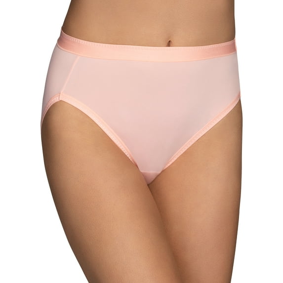 Vanity Fair Womens Comfort Where It Counts Hi-Cut Brief Style-13164