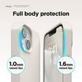 thumbnail image 5 of elago Compatible with iPhone 14 Case, Liquid Silicone Case, Full Body Protective Cover, Shockproof, Slim Phone Case, Anti-Scratch Soft Microfiber Lining, 6.1 inch (Stone), 5 of 9