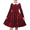 Red Sparkle, variant on Sunny Fashion Girls Dress Glitter Golden Star White Collar Casual Warm Winter 6 Years