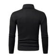 thumbnail image 3 of Cyglowse Breathable Base Layer for Men Thermal Mock Turtleneck Long Sleeve Shirts Lightweight Warm Hiking Skiing Undershirt Black M, 3 of 4