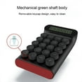 thumbnail image 3 of maskred Simple Calculator Student Stationery Calculating Device Office Accessories Retro Style Compact Size Long-lasting Green, 3 of 6