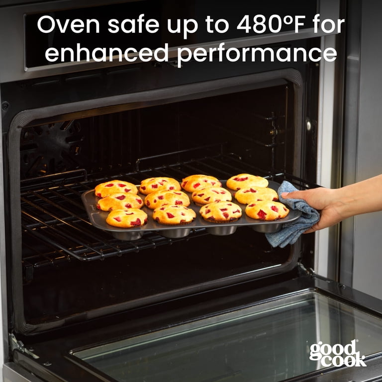 12-Well Nonstick Carbon Steel Muffin Pan photo 4