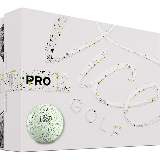 Pelotas de golf VICE VICE Pro Drip lima/negra