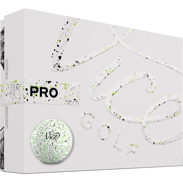 Pelotas de golf VICE VICE Pro Drip lima/negra