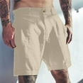 Joower Men Cotton Shorts Cotton Shorts For Men - Mens Linen Shorts 5 ...