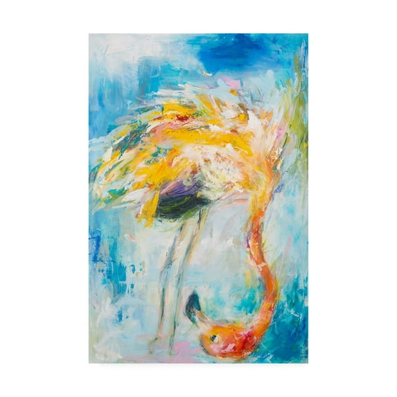 Trademark Fine Art 'Pretty in Pink No. 3' Canvas Art by Hilma Koelma