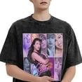 thumbnail image 3 of Selena Quintanilla Men's Shirt Music Vintage Graphic Drop Shoulder Washed Short Sleeve Cotton Oversize T-Shirt, 3 of 7