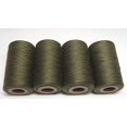 thumbnail image 2 of Teamwork OLIVE DRAB #745 SPUN POLYESTER SERGER & QUILTING THREAD 4 TUBES 1000 YDS. EA, 2 of 2