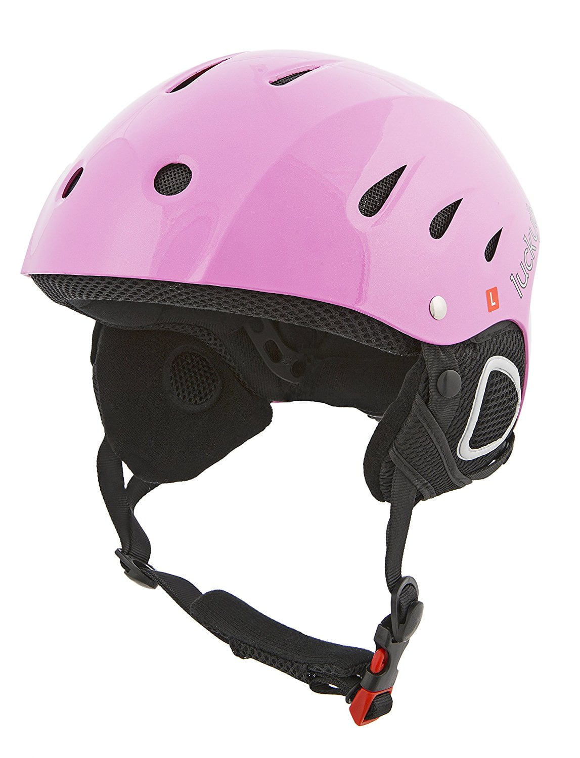 Lucky Bums Snow Sport Helmet, Pink, Medium