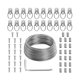 thumbnail image 1 of Mr. Pen- Kit de alambre para colgar cuadros, alambre para colgar cuadros de 100 pies, anillos en D para colgar cuadros, kit para colgar marcos de cuadros, alambre para colgar en la pared, alambre para, 1 of 5
