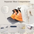 thumbnail image 3 of URSOFINE Sports Bag & Travel Bag Foldable, 30L Waterproof Gym Bag With Shoe Compartment For Women & Men, Hand Luggage Bag, Weekender Travelite For Gym Sports Training Bag Travel, 3 of 7
