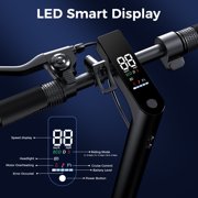 Electric Scooter for Adults Teens,8.5Tires Folding E-Scooter with 21Mph,350W Motor,21Miles Range,LED Display and Cruise Control