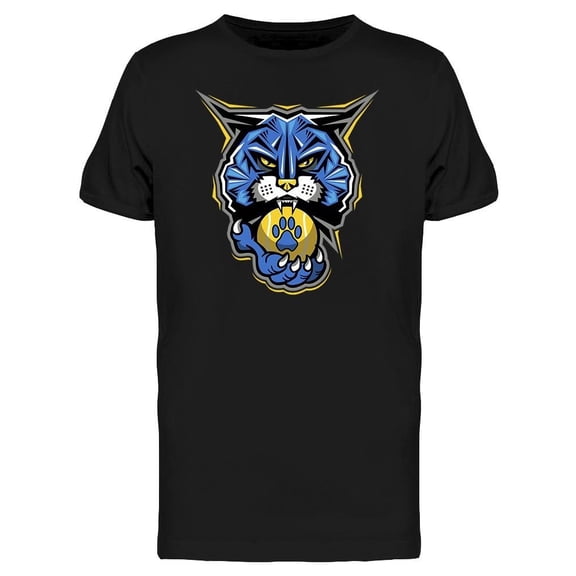 Bobcat Tennis Team Mascot Tee Men's -Image by Shutterstock