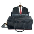 thumbnail image 4 of Swiss Tech 2 in 1 Travel Duffel Weekender, Solid Gray, 4 of 15
