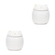 thumbnail image 4 of Tarro de té de cerámica Matsuzay para amantes del té 500ml blanco, 4 of 6